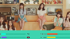 GFriend - Navillera 成员歌词分配时长统计