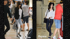 林允儿部分机场照片集锦 左边or右边私服选择大PK