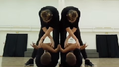 Dancer Duo Sadeck Waff Uses Mirror To Create Beautiful Performance