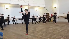 俄罗斯舞蹈学校魔性芭蕾舞