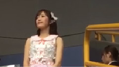 渡边麻友,AKB48 - 第一党感谢祭横山致词时的麻友酱