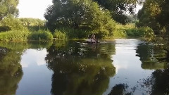 Нива под водой