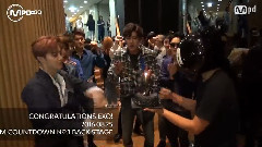 M!COUNTDOWN 一位后台祝贺 油管更新视频一则