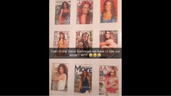 欧美群星,音乐短片 - Gabe的自拍背景里出现艾薇儿(2016.6-2016.7)