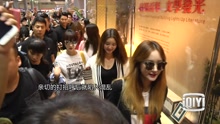 EXID抵台粉丝追逐机场暴动