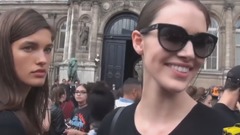 Fashion Week Paris 2016-2017 Exit Lanvin