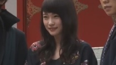 AKB48 - 川栄李奈、座長としての意気込みは「ちょっといいおにぎり差し入れる」 舞台「あずみ~戦国編」制作会見