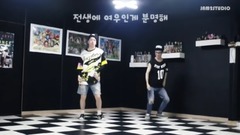 While Practicing Choreography