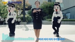 代职忠南警察公关科新人 忠清南道警察厅 交通安全公益CF
