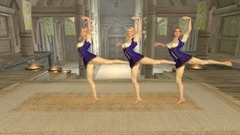 Vilja's Dance Troupe Performs Ballet In Skyrim