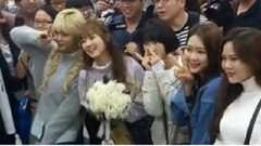 OH MY GIRL - 抵达台湾松山机场