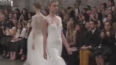 New York fashion Zhou Chunxia wedding dress show Monique Lhuillier  2015