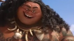 影视原声 - 电影<海洋奇缘>精彩片段之Moana Meets Maui