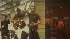 Abroad Asians On The Street Performing