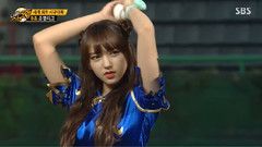 宇宙少女程潇 360度前空翻 开球