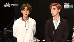 韩国综艺,EXO,边伯贤(EXO),SUHO(EXO) - MBC爱豆料理王 边伯贤&金俊勉Cut 中文字幕