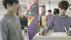 官网更新:鸡米妮为田柾国&金硕珍做了两行诗