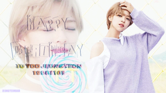 Happy birthday to YOO 定延庆生视频