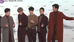2016Melon Music Awards紅毯EXO等众星齐聚帅气大比拼2016.11.19