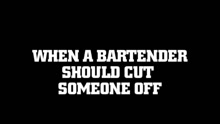 T-Pain - Bartender Cut Off