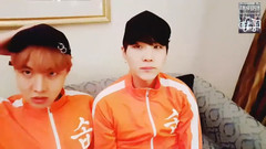 防弹少年团二人组抒情组合Sope的活动宣传