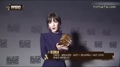 161202 MAMA 泰妍获奖后台视频一则