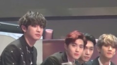 朴灿烈台下看TT表演