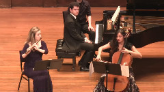 Trio for flute, cello, and piano, II