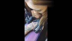 秀英 幫人刺青影片合併