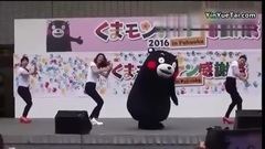 熊本熊大跳少女时代歌曲舞蹈GEE