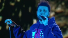 The Weeknd - Can't Feel My Face + Starboy 现场版 2016