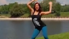 Beauty Dance Along The River