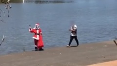 疯狂的圣诞老人~这很清真!