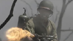 电影<血战钢锯岭>片段1:火烧鬼子