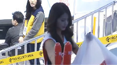 拉拉队长朴姬兰应援气球分配补给 GC人参公社VS三星火灾