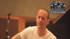 Linkin Park - Chester Bennington Recording Vocals In The Studio
