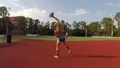 Красивые трюки с мячом для регби_