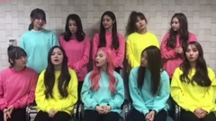 PRISTIN 官咖开通问候视频