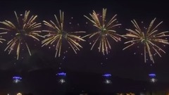 Невероятной красоты салют