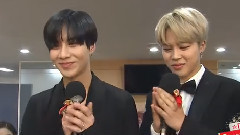 歌谣大祝祭 JIMIN 出演者待机室