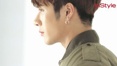 王嘉尔InstyleKorea拍摄花絮