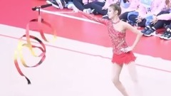 韩国综艺,Lovelyz - 艺术体操竞演 艺仁 cut