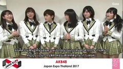 AKB48 - Greeting From AKB48 For JAPAN EXPO THAILAND 2017