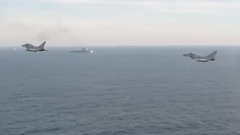 Адмірал Кузнєцов та Петро Великий хостів ла-Манш