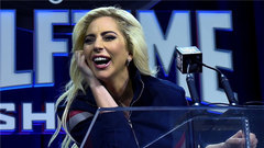 Lady Gaga - Gaga在NFL Super Bowl新闻发布会精彩片段