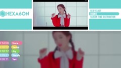 Rookie 成员MV镜头分布时长统计