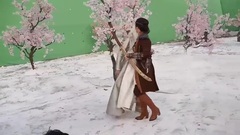 影视原声 - 电视剧<幻城>幕后花絮:啰嗦夫妇雪地初吻