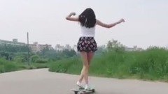 Ko Hyojoo Longboard Dancing