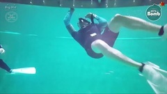 Windbell Jin's 'Skin diving' Training for