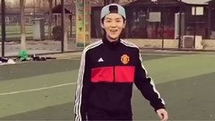 鹿晗 - 鹿晗更新INS视频一则 踢足球 No Goal